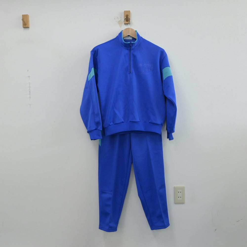 【中古】長野県 長野市立広徳中学校 女子制服 2点（ジャージ 上・ジャージ 下）sf014932