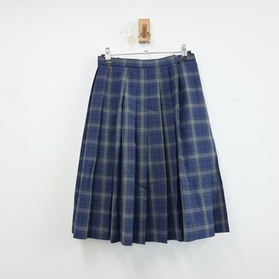 【中古】長野県 長野市立広徳中学校 女子制服 3点（シャツ・ベスト・スカート）sf014936