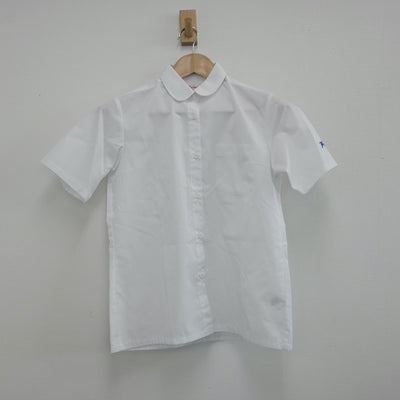 【中古】長野県 長野市立広徳中学校 女子制服 3点（シャツ・ベスト・スカート）sf014937