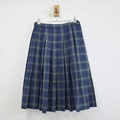 【中古】長野県 長野市立広徳中学校 女子制服 3点（シャツ・ベスト・スカート）sf014937