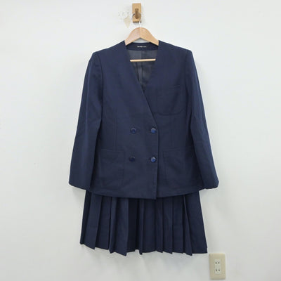 【中古】埼玉県 寄居町立寄居中学生 女子制服 3点（ブレザー・ベスト・スカート）sf014951