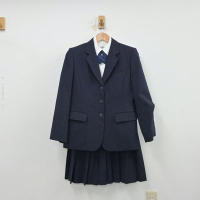 【中古】東京都 東京家政大学附属女子中学校・高等学校 女子制服 4点（ブレザー・シャツ・スカート）sf014956