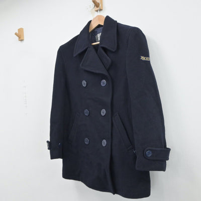 【中古】埼玉県 国際学院高等学校 女子制服 1点（コート）sf014959