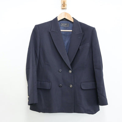 【中古】神奈川県 川崎総合科学高等学校 女子制服 2点（ブレザー・スカート）sf014985