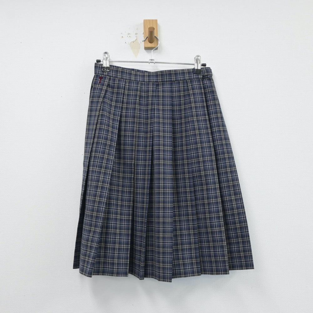 【中古】福岡県 八女学院高等学校 女子制服 2点（ブレザー・スカート）sf014988