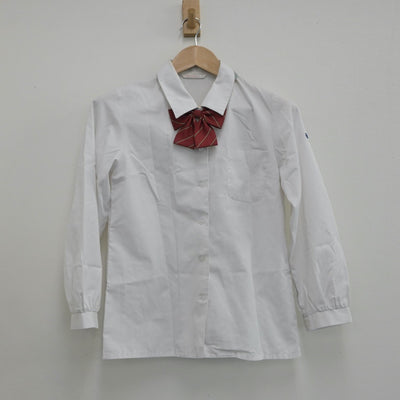 【中古】埼玉県 羽生実業高等学校 女子制服 3点（シャツ・スカート）sf014993