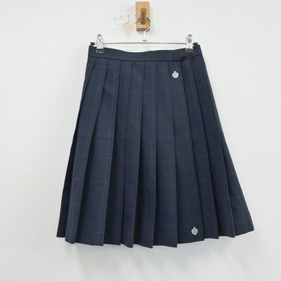 【中古】埼玉県 羽生実業高等学校 女子制服 4点（ブレザー・スカート）sf014994