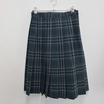 【中古】東京都 文京学院大学女子高等学校 女子制服 2点（スカート・スカート）sf014996