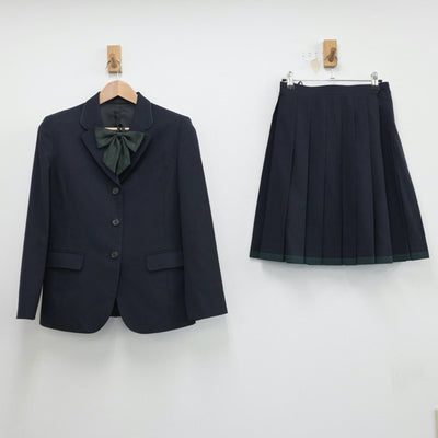 【中古】東京都 文京学院大学女子高等学校 女子制服 3点（ブレザー・スカート）sf014997