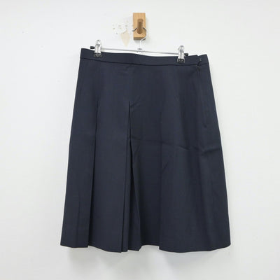 【中古】埼玉県 大宮商業高等学校 女子制服 2点（ニット・スカート）sf015008