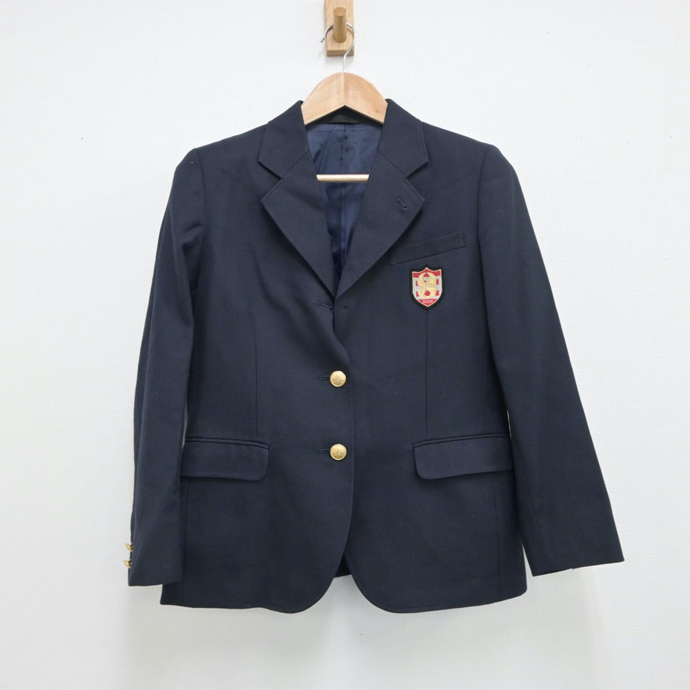 【中古】東京都 日野学園中学校 女子制服 5点（ブレザー・スカート）sf015010