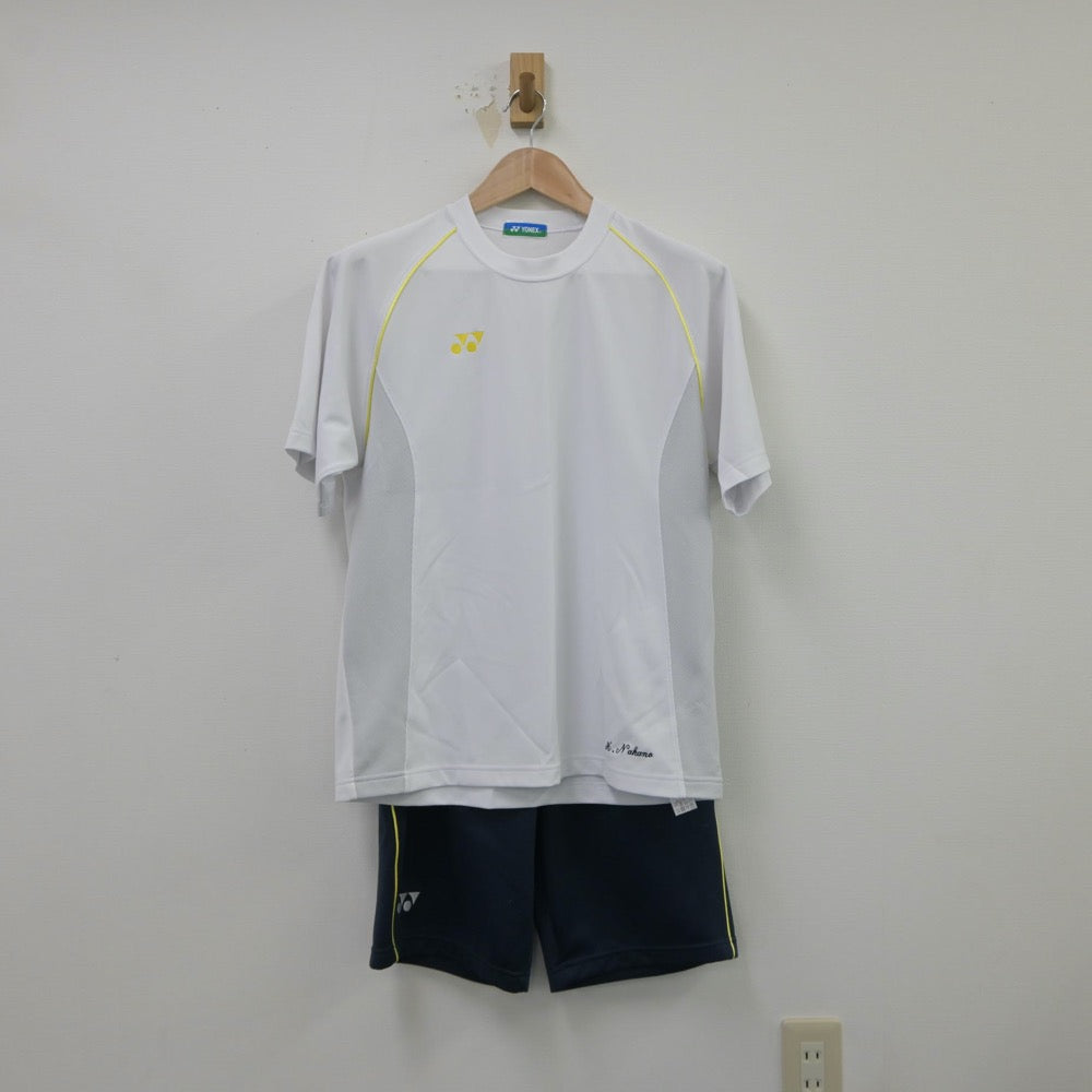 【中古】京都府 清明高等学校 女子制服 2点（体操服 上・体操服 下）sf015022