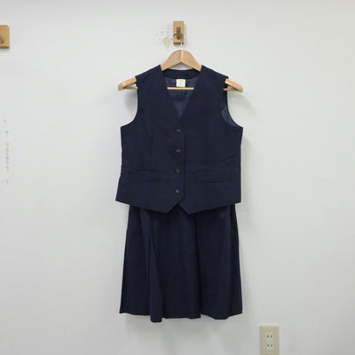 【中古】埼玉県 伊奈学園総合高等学校 女子制服 5点（ブレザー・ベスト・スカート）sf015023