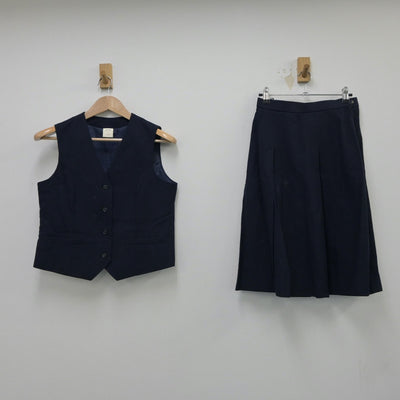 【中古】埼玉県 伊奈学園総合高等学校 女子制服 5点（ブレザー・ベスト・スカート）sf015023