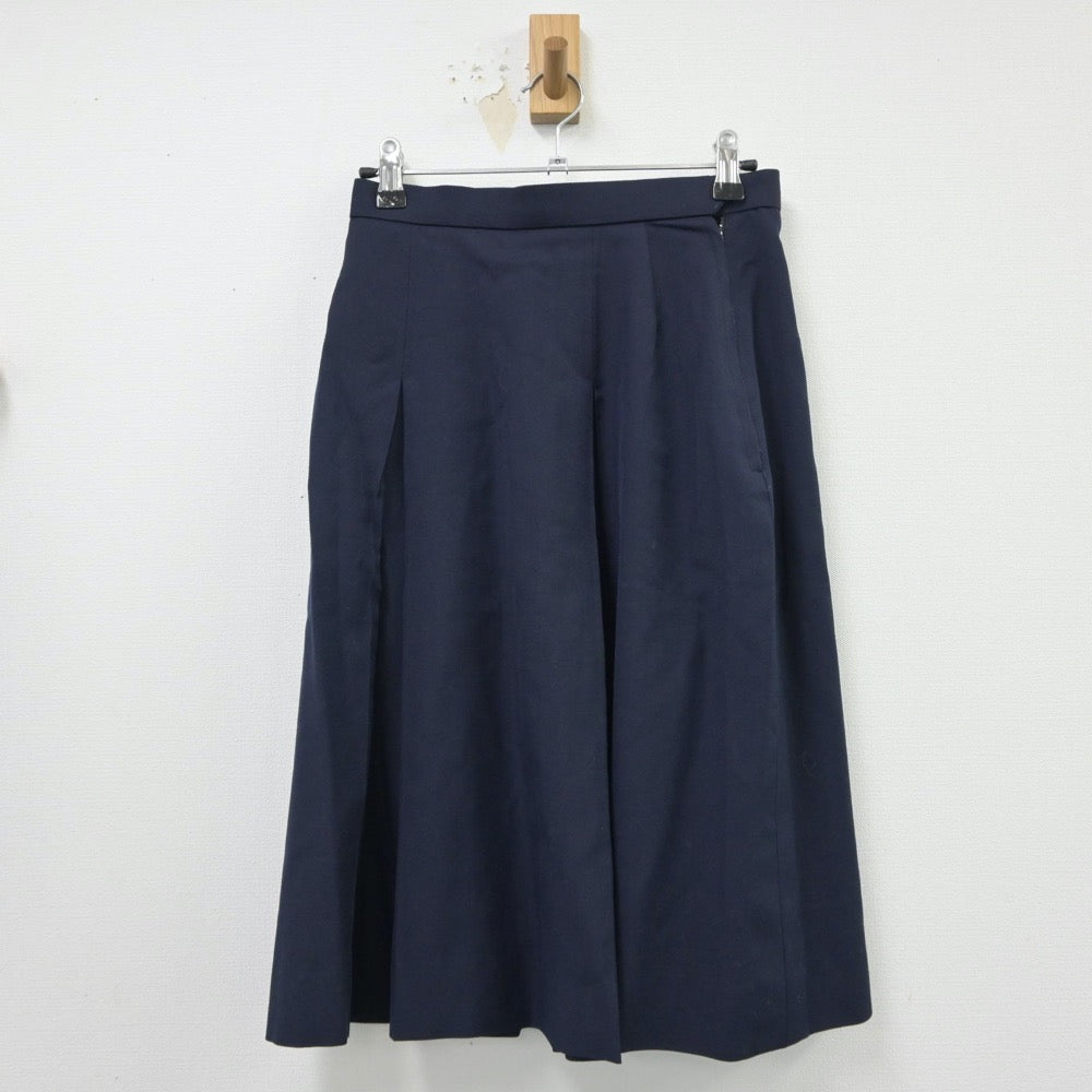 【中古】埼玉県 伊奈学園総合高等学校 女子制服 2点（ベスト・スカート）sf015024