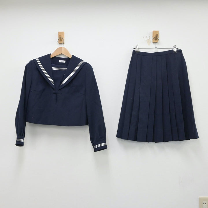 中古制服】大阪府 金蘭会高等学校 女子制服 3点（セーラー服・ニット・スカート）sf015038【リサイクル学生服】 | 中古制服通販パレイド