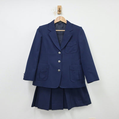 【中古】神奈川県 汲沢中学校 女子制服 3点（ブレザー・ベスト・スカート）sf015050