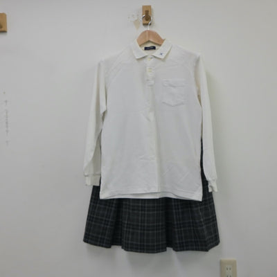 【中古】北海道 札幌市立幌東中学校 女子制服 4点（ブレザー・シャツ・ベスト・スカート）sf015054