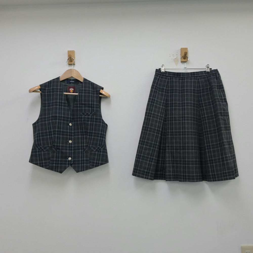 中古制服】北海道 札幌市立幌東中学校 女子制服 4点（ブレザー・シャツ・ベスト・スカート）sf015054【リサイクル学生服】 | 中古制服通販パレイド