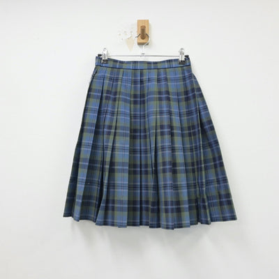 【中古】千葉県 千葉県立若松高等学校 女子制服 2点（シャツ・スカート）sf015058