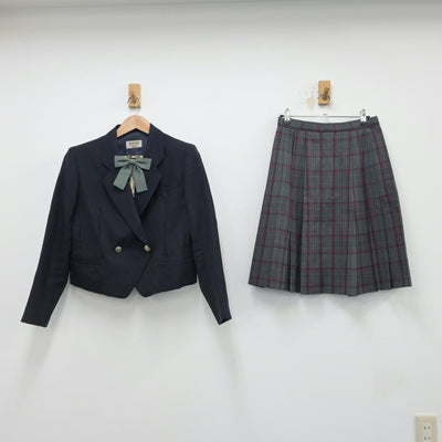 【中古】宮城県 宮城県富谷高等学校/旧モデル 女子制服 3点（ブレザー・スカート）sf015059