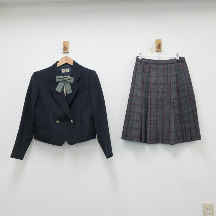 中古制服】宮城県 宮城県富谷高等学校/旧モデル 女子制服 3点