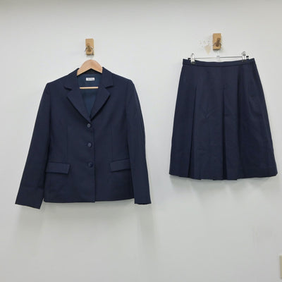 【中古】埼玉県 川越女子高等学校 女子制服 3点（ブレザー・ベスト・スカート）sf015064