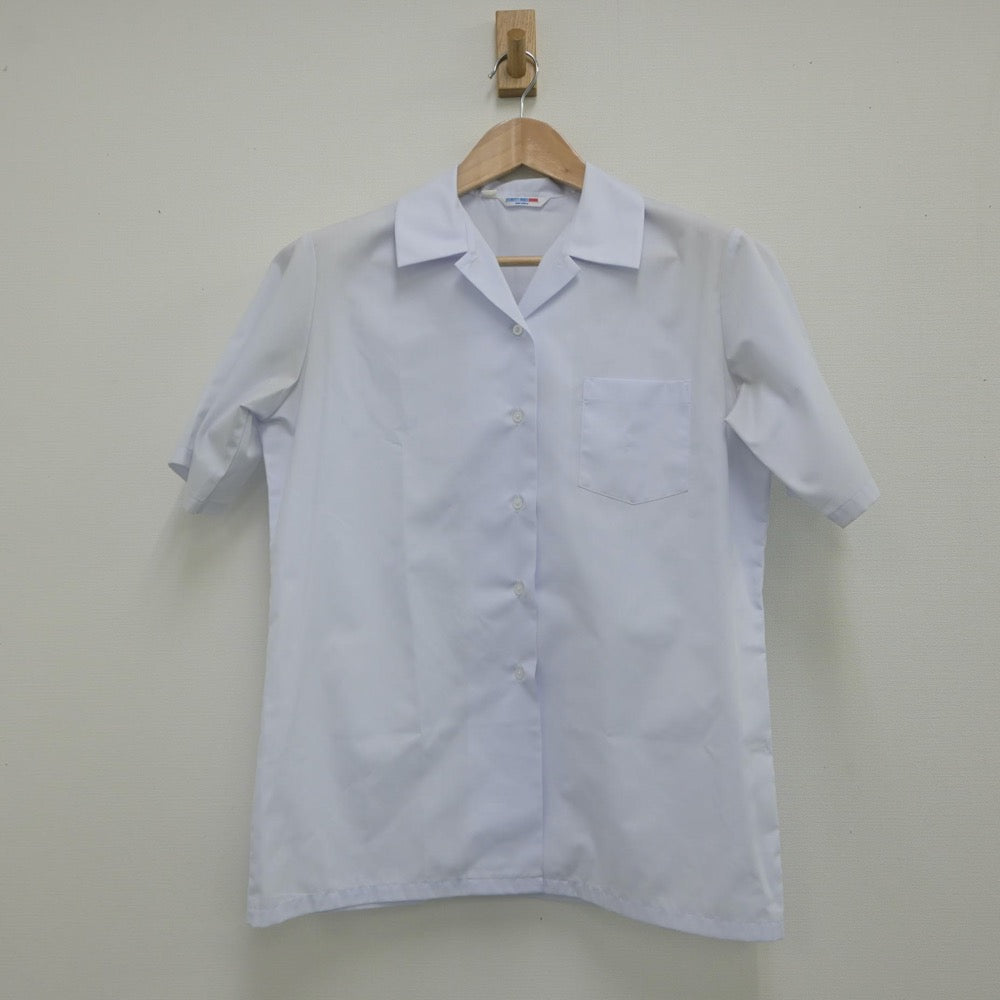 【中古】埼玉県 川越女子高等学校 女子制服 3点（シャツ・ベスト・スカート）sf015065