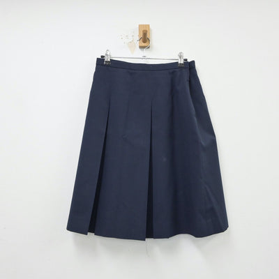 【中古】埼玉県 川越女子高等学校 女子制服 3点（シャツ・ベスト・スカート）sf015065