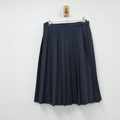 【中古】愛知県 本巣市真正中学校 女子制服 2点（シャツ・スカート）sf015074