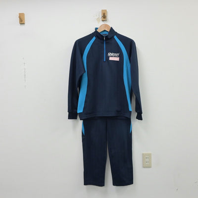 【中古】愛知県 本巣市真正中学校 女子制服 2点（ジャージ 上・ジャージ 下）sf015075