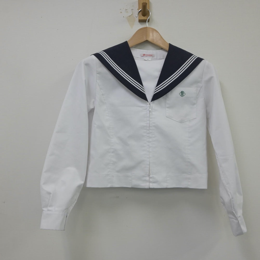 【中古】愛知県 名古屋市立桜台高等学校 女子制服 2点（セーラー服）sf015078