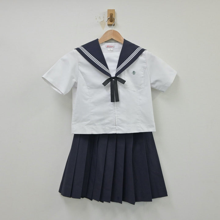 【中古】愛知県 名古屋市立桜台高等学校 女子制服 3点（セーラー服・スカート）sf015079