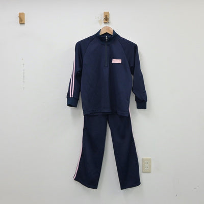 【中古】大阪府 金蘭会高等学校中学校 女子制服 4点（ジャージ 上・体操服 上・ジャージ 下・体操服 下）sf015083