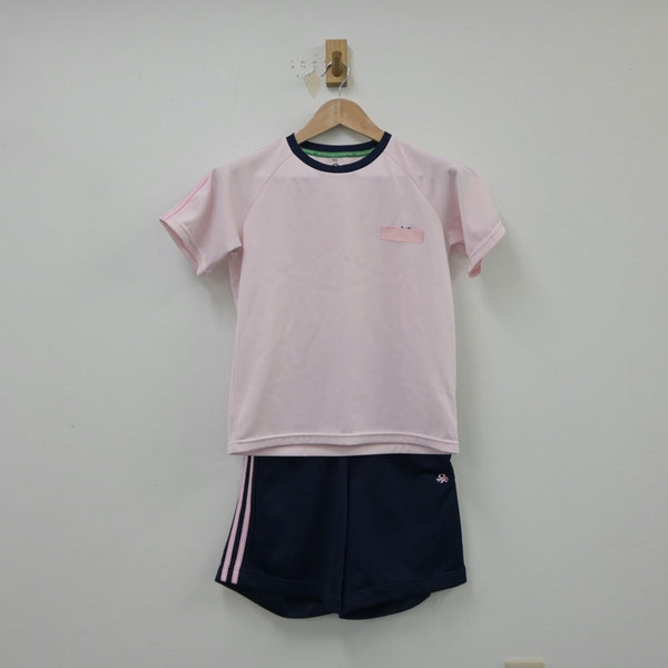 中古制服】大阪府 金蘭会高等学校中学校 女子制服 2点（体操服