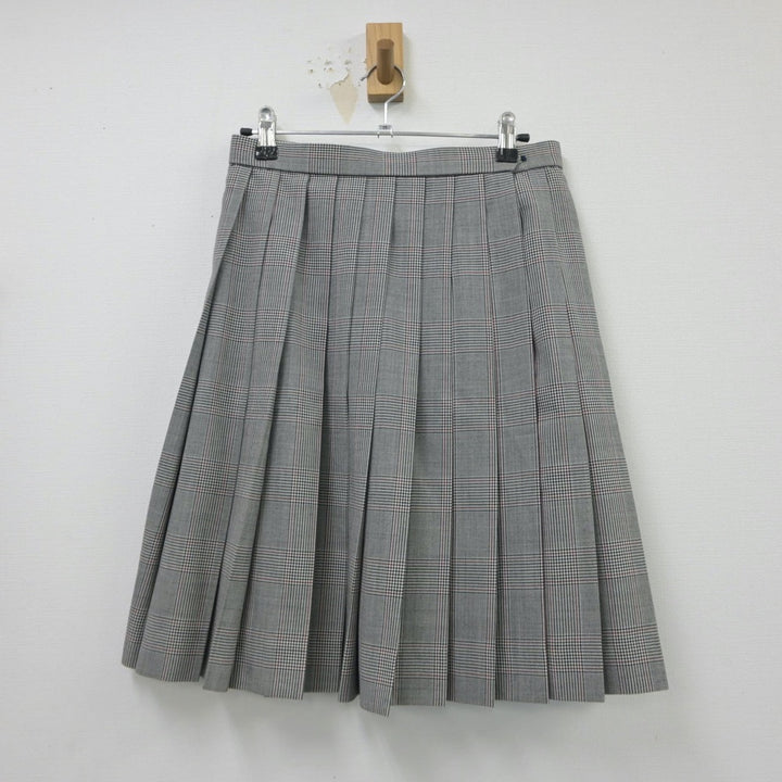 【中古制服】栃木県 栃木県立宇都宮白楊高等学校 女子制服 2点（ベスト・スカート）sf015089【リサイクル学生服】 | 中古制服通販パレイド