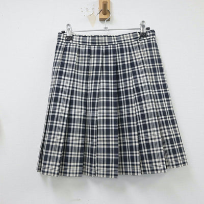 【中古】栃木県 宇都宮市立宇都宮短期大学付属高等学校 女子制服 2点（シャツ・スカート）sf015090