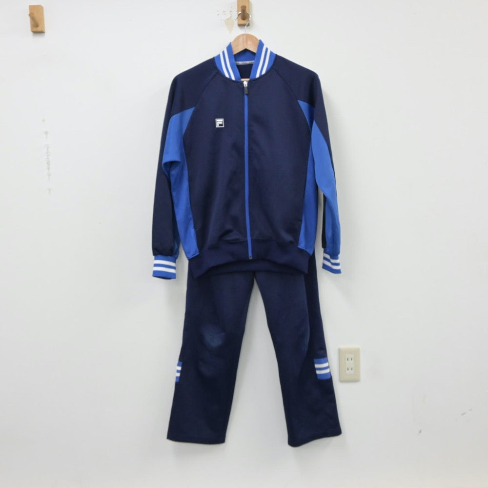 【中古】専門学校制服 横浜こども専門学校/指定ジャージ上下セット 2点 sf015098