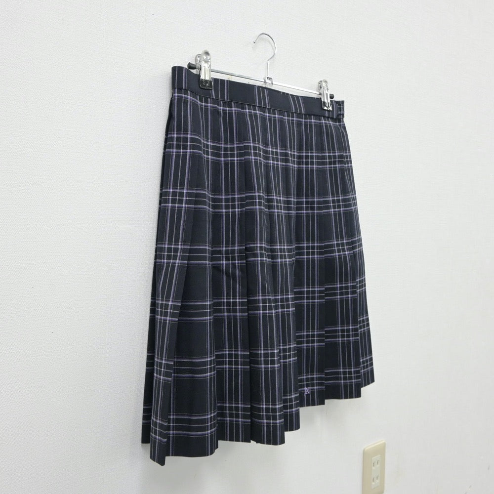 【中古】神奈川県 神奈川県二宮高等学校 女子制服 1点（スカート）sf015101