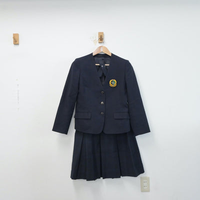 【中古】神奈川県 東海大学付属相模高等学校 女子制服 5点（ブレザー・ベスト・ニット・スカート）sf015109