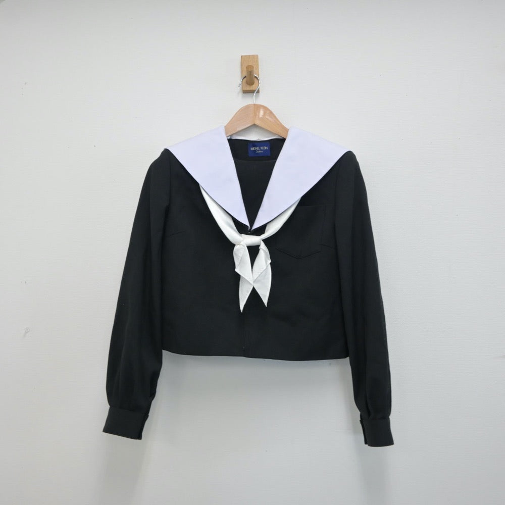 【中古】愛知県 高岡中学校 女子制服 3点（セーラー服・スカート）sf015116