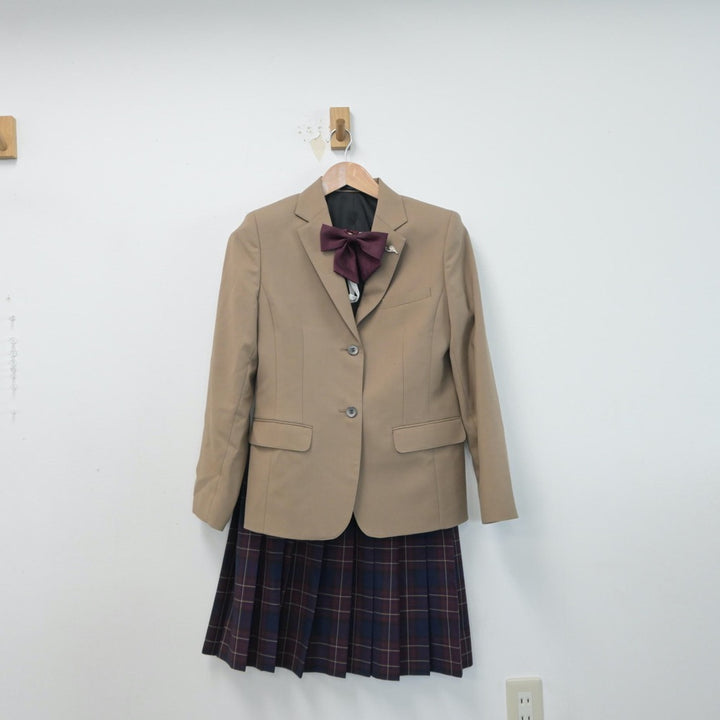 【中古制服】京都府 鳥羽高等学校 女子制服 3点（ブレザー・スカート）sf015117【リサイクル学生服】 | 中古制服通販パレイド