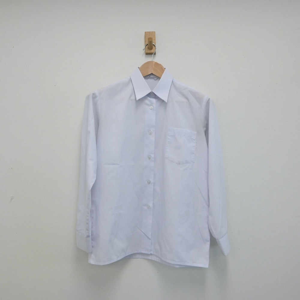 【中古】大阪府 第四中学校 女子制服 2点（シャツ・スカート）sf015138