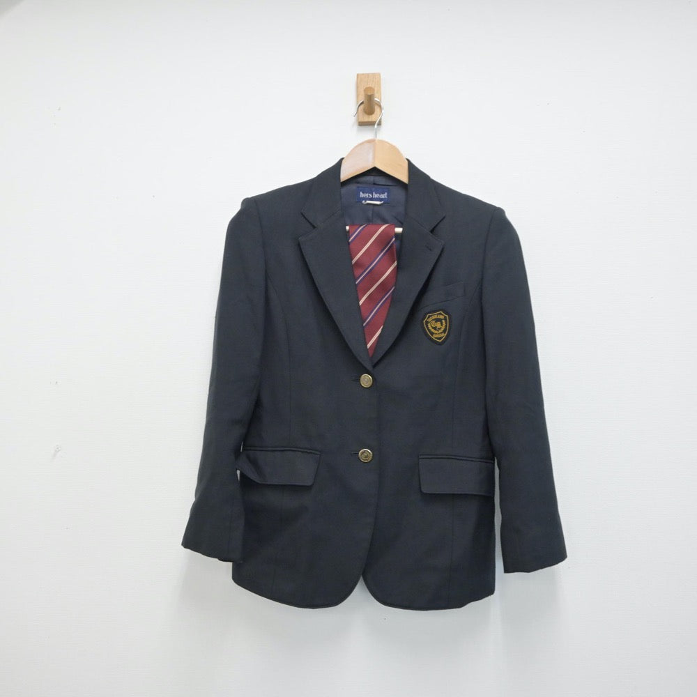 【中古】東京都 立川国際中等教育学校 女子制服 4点（ブレザー・スカート）sf015153