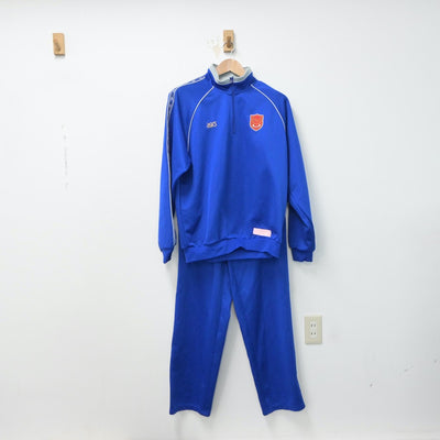 【中古】千葉県 東京学館船橋高等学校 女子制服 2点（ジャージ 上・ジャージ 下）sf015160