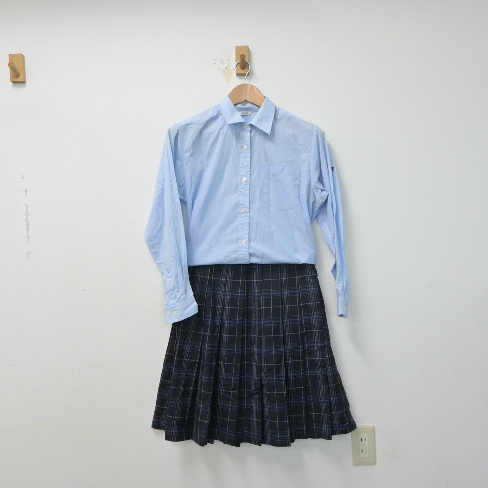 【中古】千葉県 不二女子高等学校 女子制服 3点（ブレザー・シャツ・スカート）sf015161