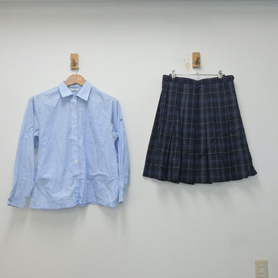 【中古】千葉県 不二女子高等学校 女子制服 3点（ブレザー・シャツ・スカート）sf015161