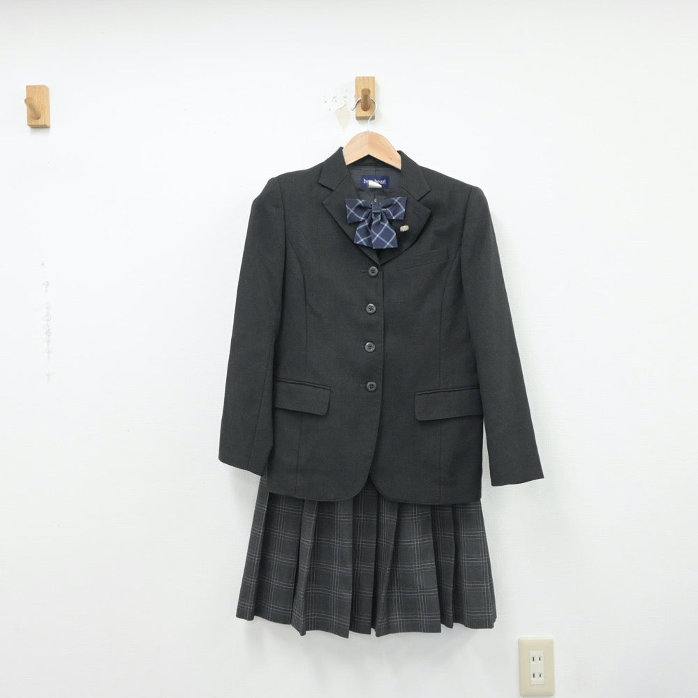 【中古】東京都 広尾学園高等学校 女子制服 5点（ブレザー・ニット・スカート）sf015170