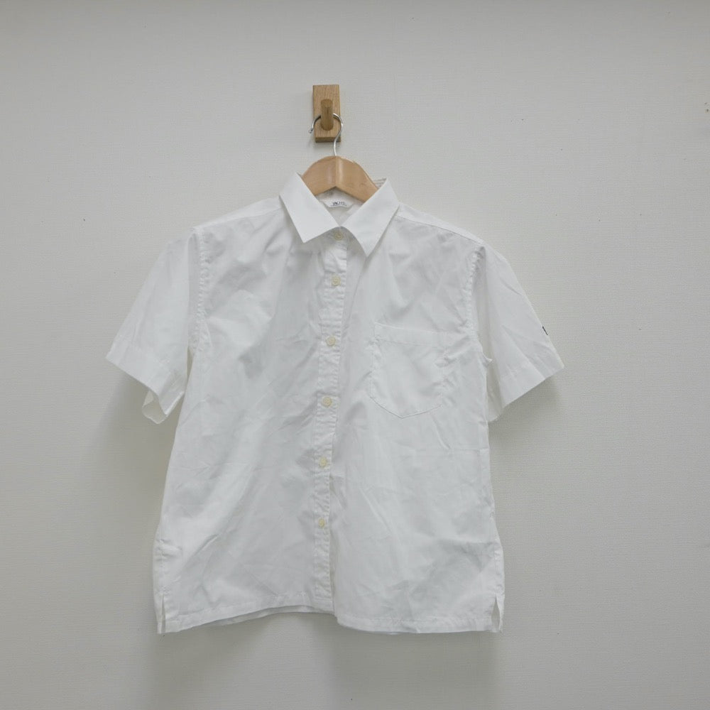 【中古】千葉県 不二女子高等学校 女子制服 2点（シャツ・スカート）sf015174