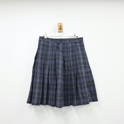 【中古】千葉県 不二女子高等学校 女子制服 2点（シャツ・スカート）sf015174